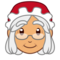 Mrs. Claus - Medium emoji on Emojidex